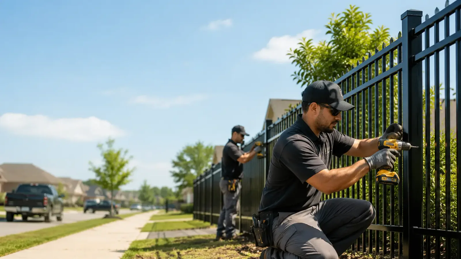 Metal Fence Installation in Spring Glen, NY
